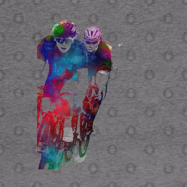 Cycling Bike sport art #cycling #sport #biking by JBJart